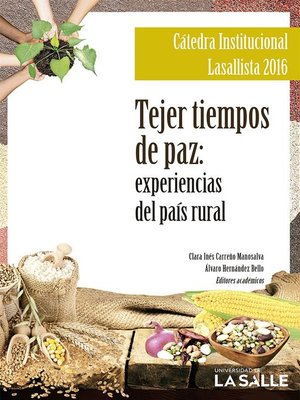 cover image of Tejer tiempos de paz